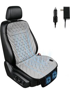 Upgraded Ventilated Cooling Seat Cushion for Car, Office & SUV - Universal Fit